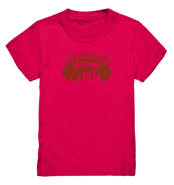 Los Angeles Football Silhouette - Kids Premium Shirt - Amfoo Shop