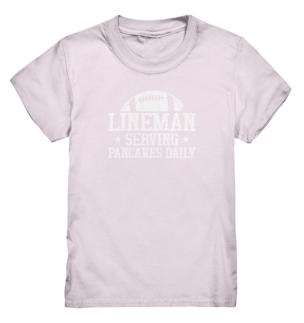 Lineman Serving Pancakes - Kids Premium Shirt - Amfoo Shop