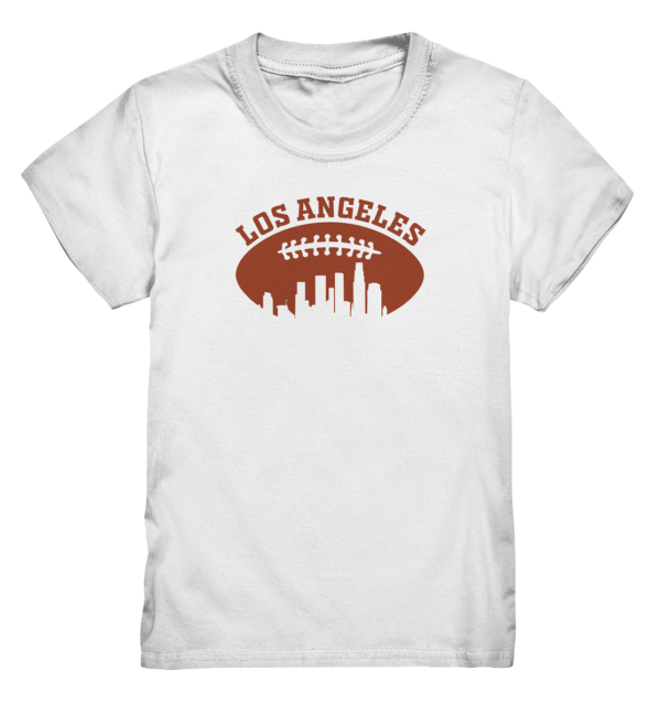 Los Angeles Football Silhouette - Kids Premium Shirt - Amfoo Shop