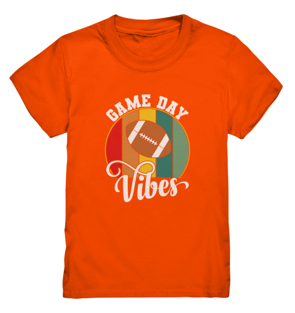 Game Day Vibes White - Kids Premium Shirt - Amfoo Shop