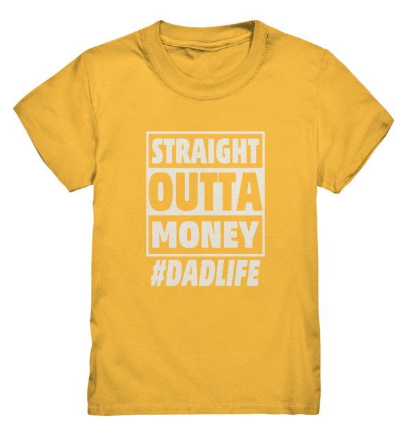 Straight Outta Money - Kids Premium Shirt - Amfoo Shop