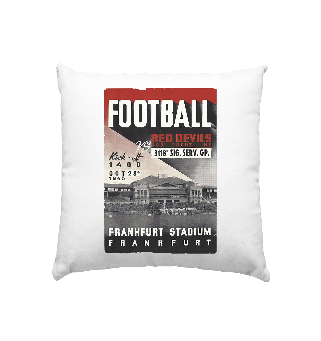 Frankfurt Football 1945 - Kissen 40x40cm - Amfoo Shop