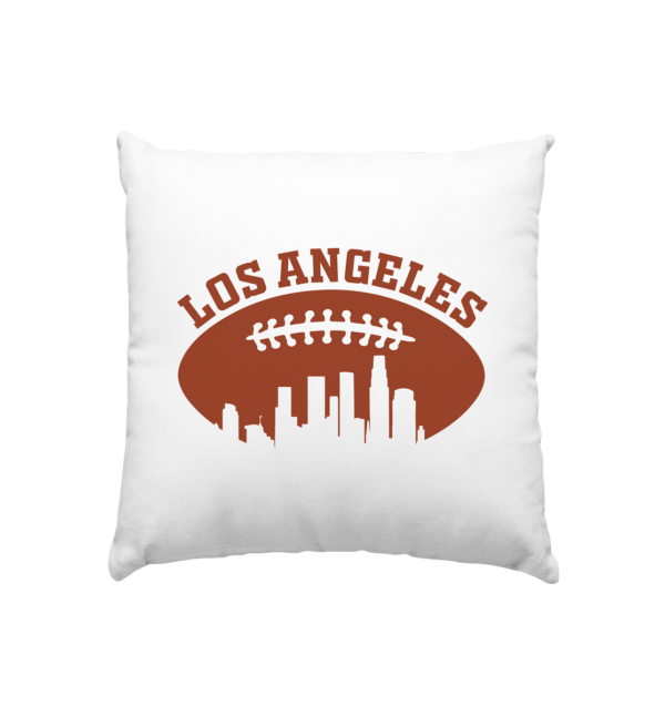 Los Angeles Football Silhouette - Kissen 40x40cm - Amfoo Shop