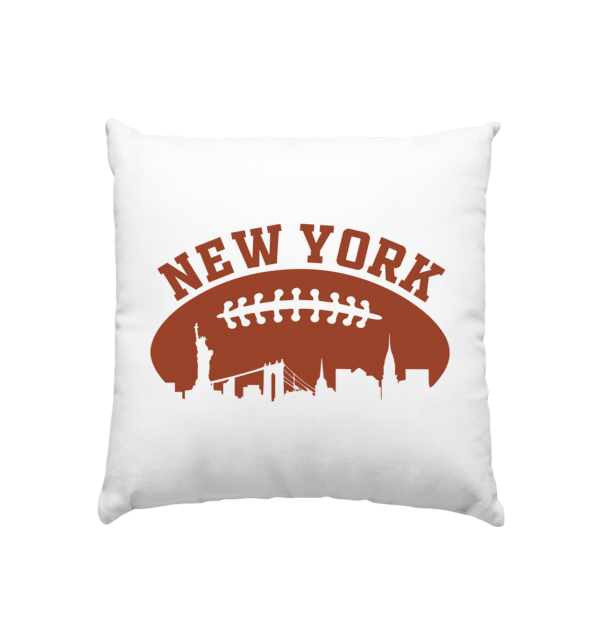 New York Football Silhoutte - Kissen 40x40cm - Amfoo Shop