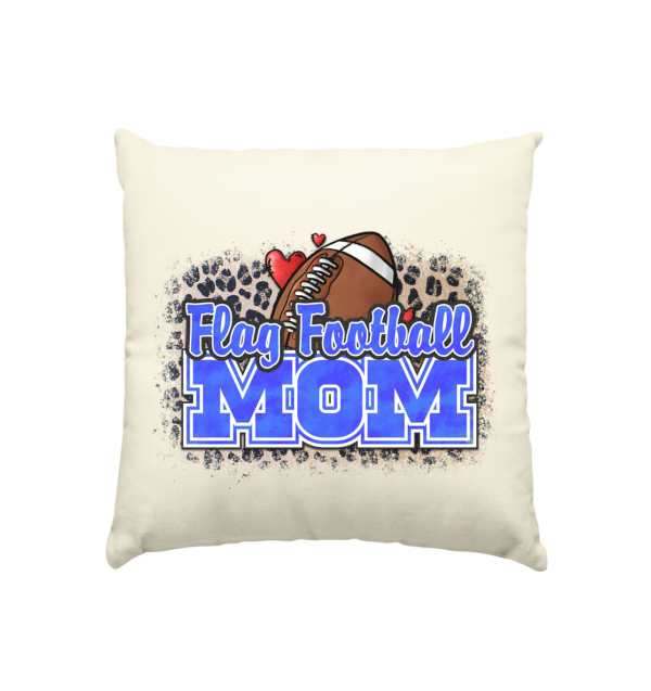 Flag Football Mom - Kissen natur 40x40cm - Amfoo Shop