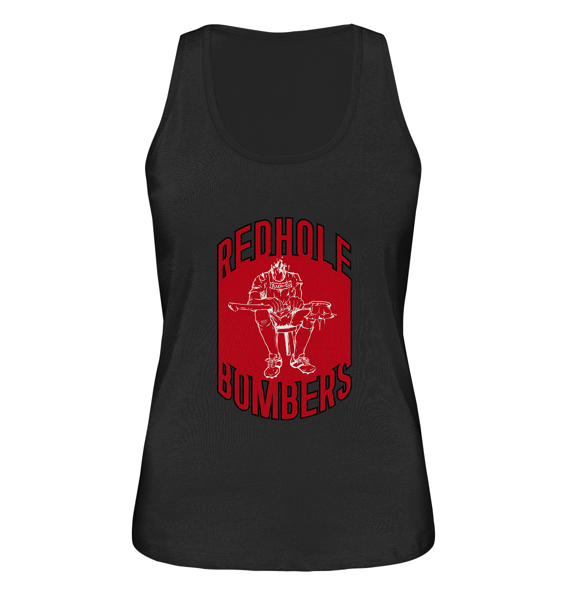 Göppingen Red Hole Bombers - Ladies Organic Tank-Top - Amfoo Shop