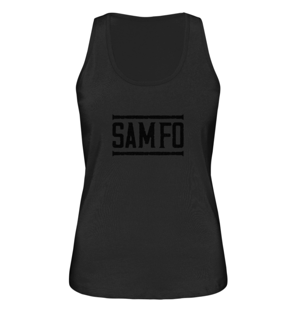 SAMFO black - Ladies Organic Tank-Top - Amfoo Shop