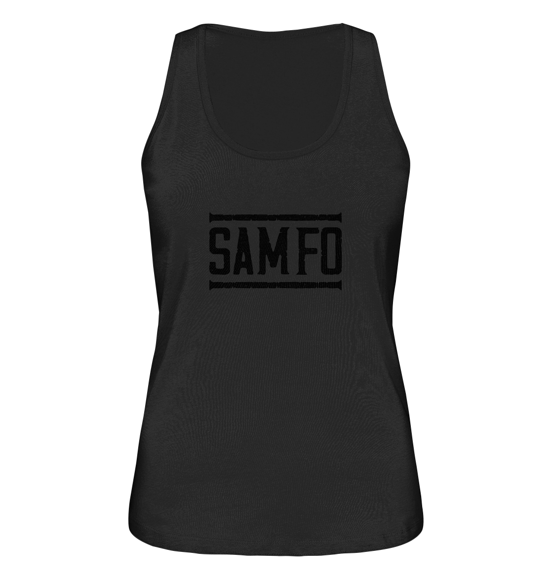 SAMFO black - Ladies Organic Tank-Top - Amfoo Shop