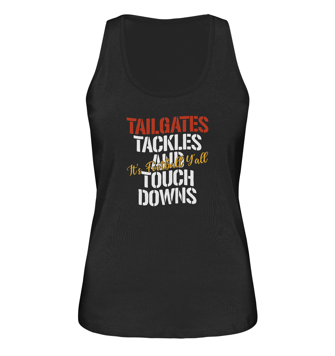 Tailgate Tackles - Ladies Organic Tank-Top - Amfoo Shop