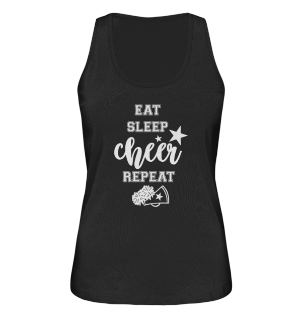 Eat Sleep Cheer - Ladies Organic Tank-Top - Amfoo Shop