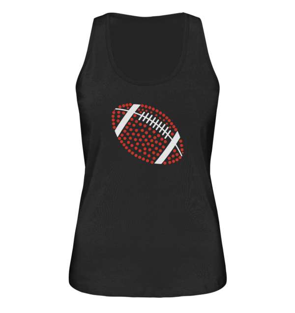 Football Dots - Ladies Organic Tank-Top - Amfoo Shop