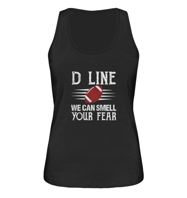 D-Line Fear - Ladies Organic Tank-Top - Amfoo Shop