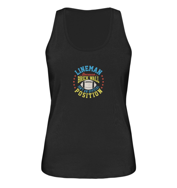 Lineman Brick Wall - Ladies Organic Tank-Top - Amfoo Shop