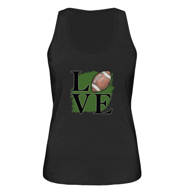 Football Love II - Ladies Organic Tank-Top - Amfoo Shop