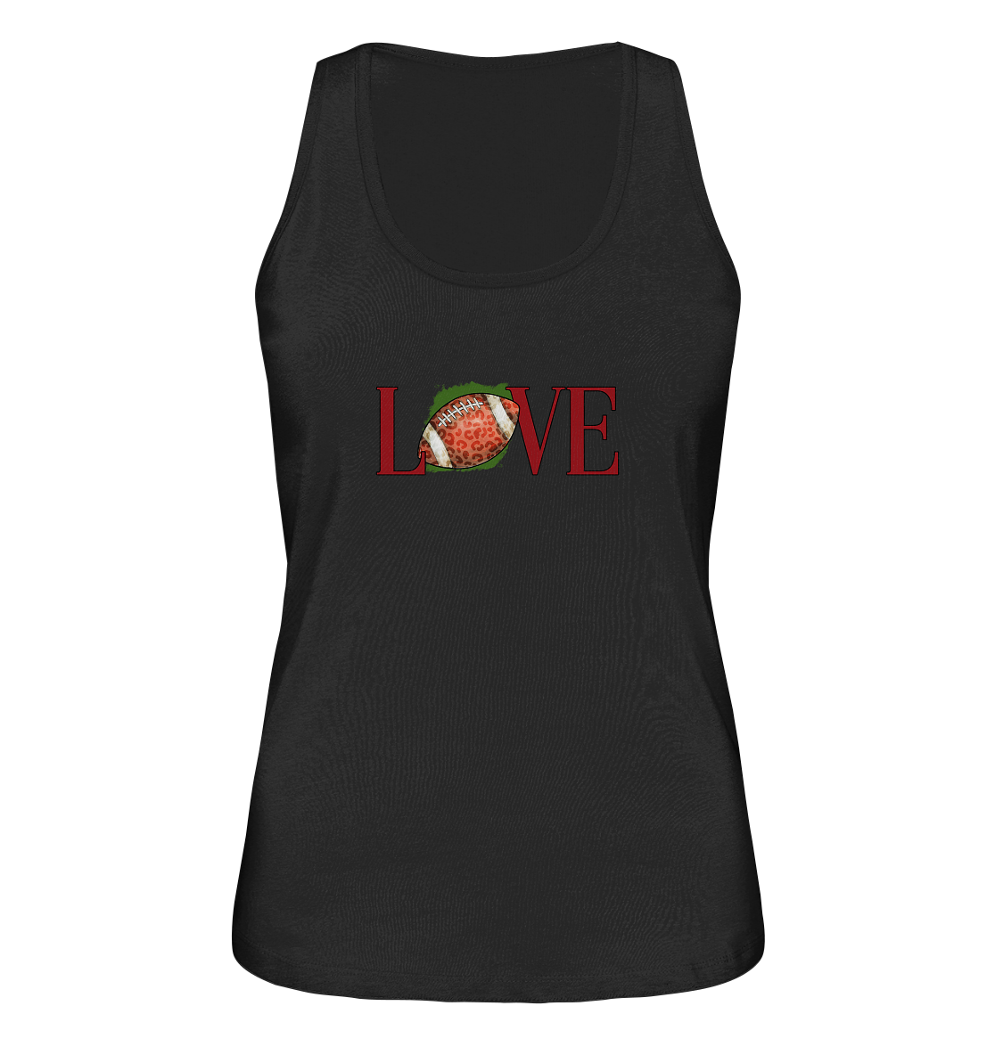 Football Love - Ladies Organic Tank-Top - Amfoo Shop