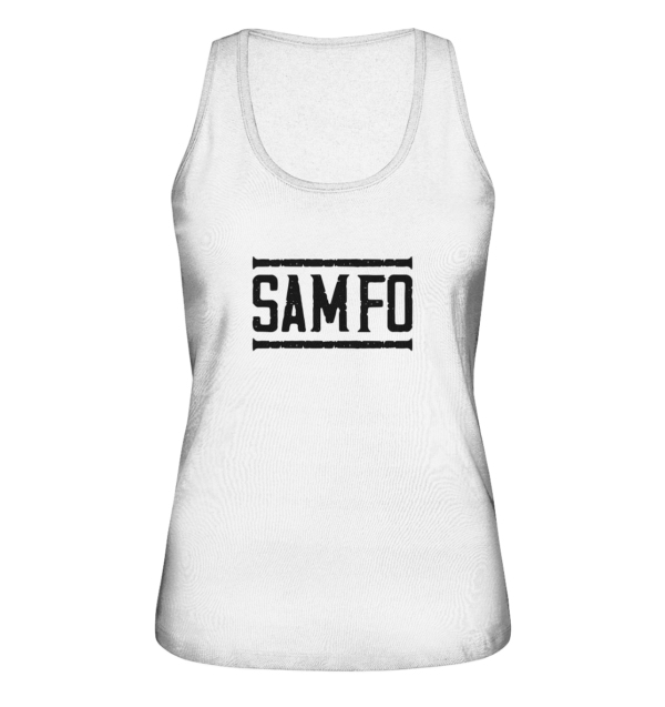 SAMFO black - Ladies Organic Tank-Top - Amfoo Shop