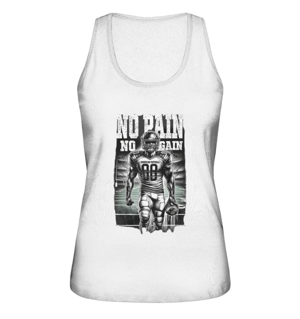 No Pain No Gain - Ladies Organic Tank-Top - Amfoo Shop