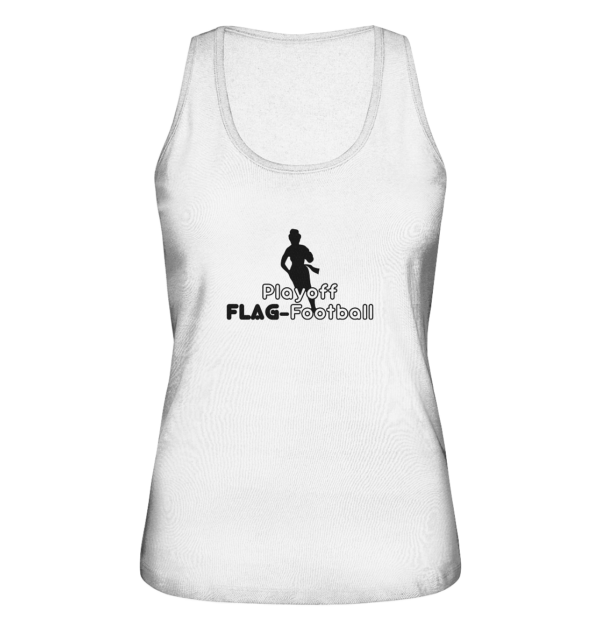 Playoff Flag Football Women black - Ladies Organic Tank-Top - Amfoo Shop