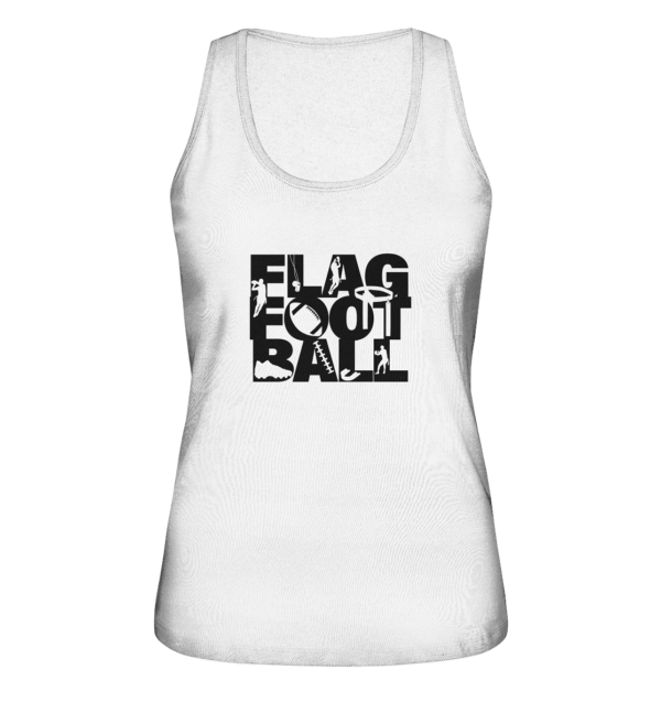 Flag Football - Ladies Organic Tank-Top - Amfoo Shop