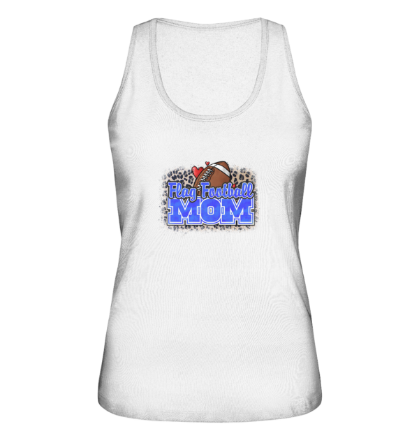 Flag Football Mom - Ladies Organic Tank-Top - Amfoo Shop