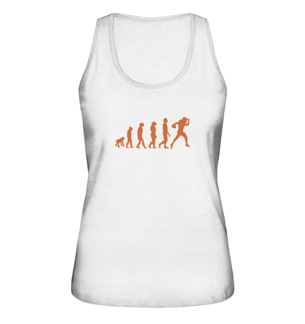 American Football Evolution - Ladies Organic Tank-Top - Amfoo Shop