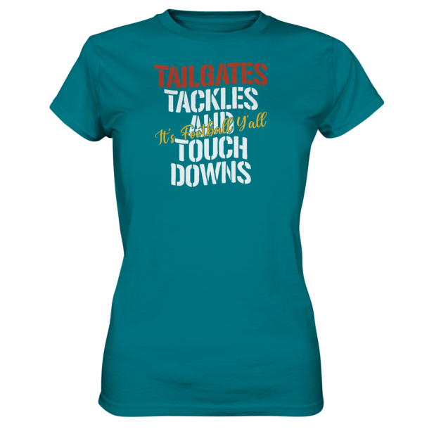 Tailgate Tackles - Ladies Premium Shirt - Amfoo Shop