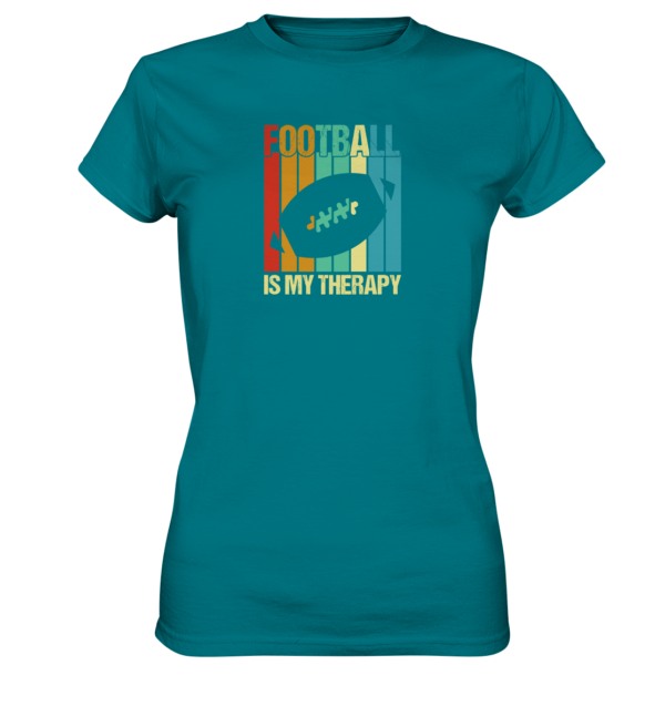 Football is my Therapy - Ladies Premium Shirt - Amfoo Shop