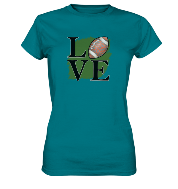 Football Love II - Ladies Premium Shirt - Amfoo Shop