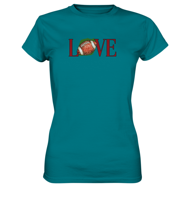 Football Love - Ladies Premium Shirt - Amfoo Shop