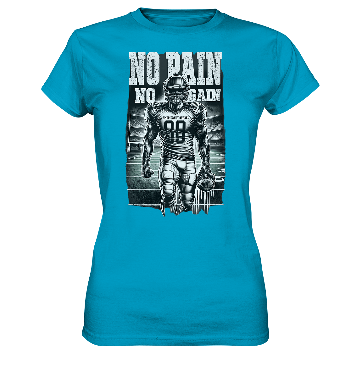 No Pain No Gain - Ladies Premium Shirt - Amfoo Shop