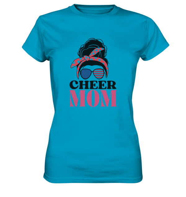 Cheer Mom Sunglases - Ladies Premium Shirt - Amfoo Shop