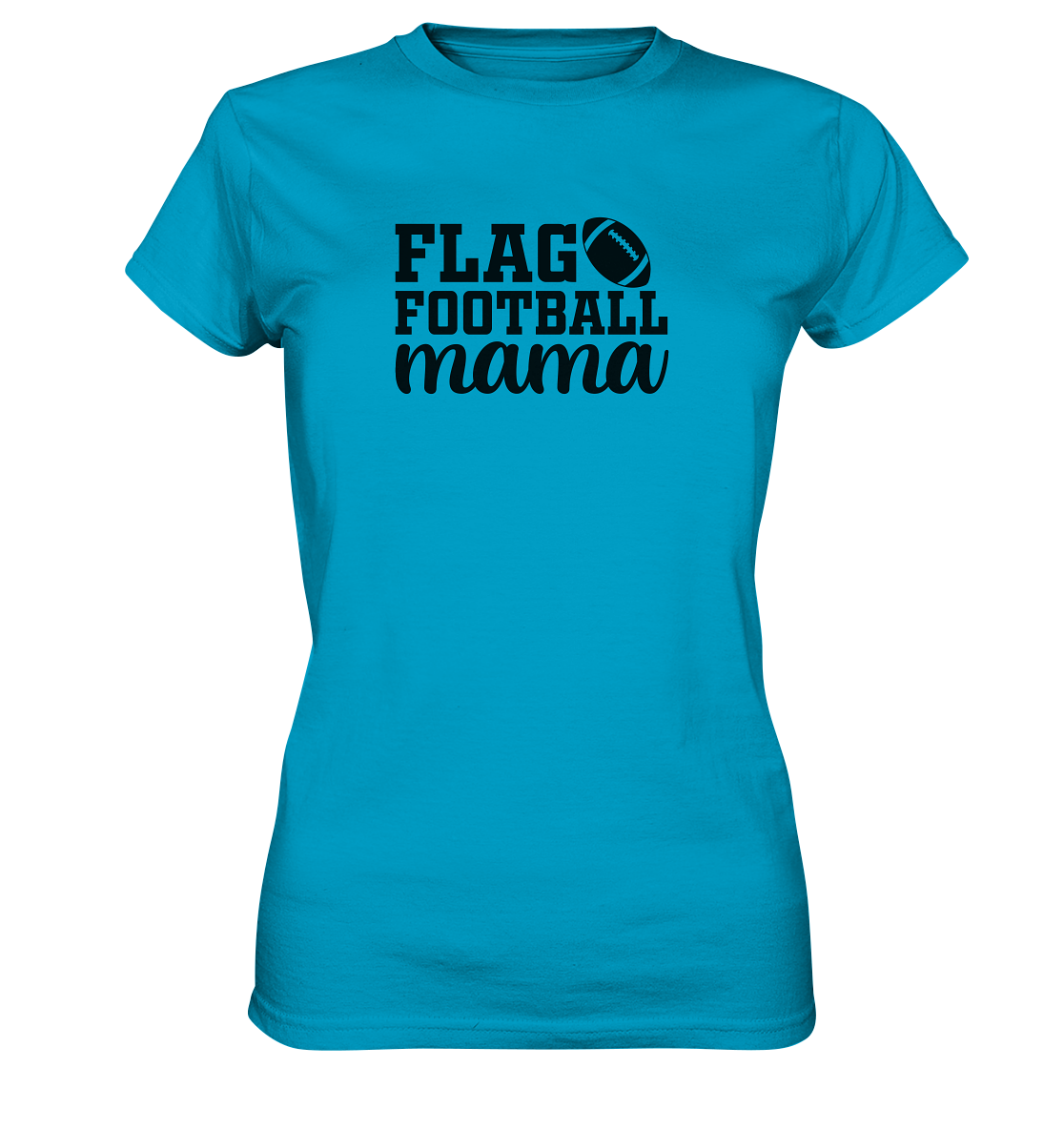 Flag Football Mama - Ladies Premium Shirt - Amfoo Shop