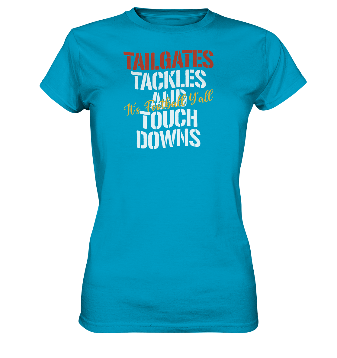 Tailgate Tackles - Ladies Premium Shirt - Amfoo Shop