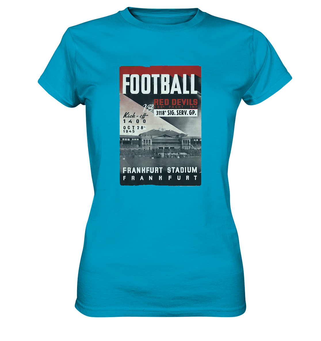 Frankfurt Football 1945 - Ladies Premium Shirt - Amfoo Shop