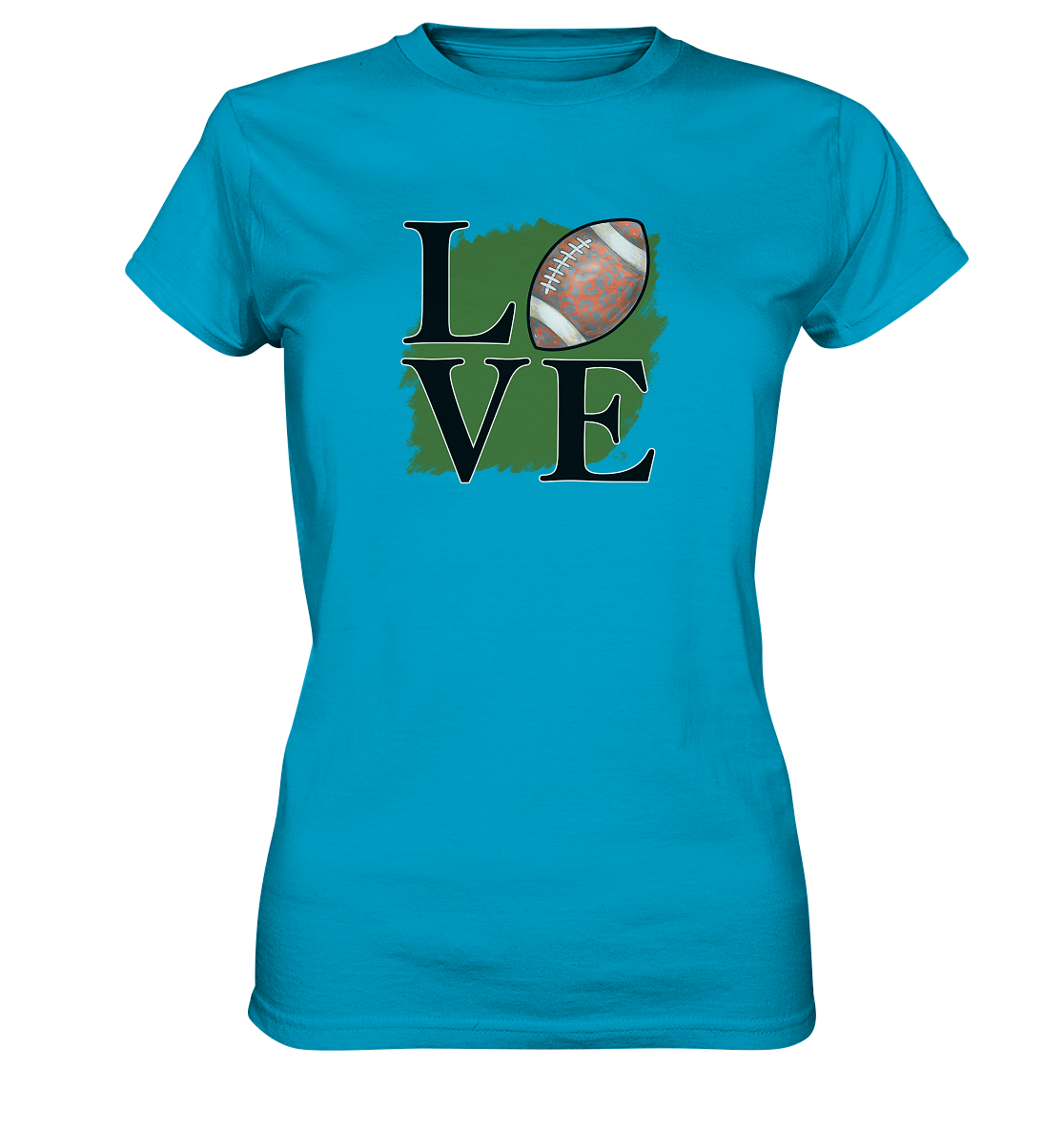 Football Love II - Ladies Premium Shirt - Amfoo Shop