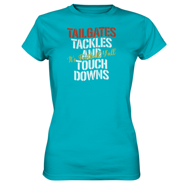 Tailgate Tackles - Ladies Premium Shirt - Amfoo Shop