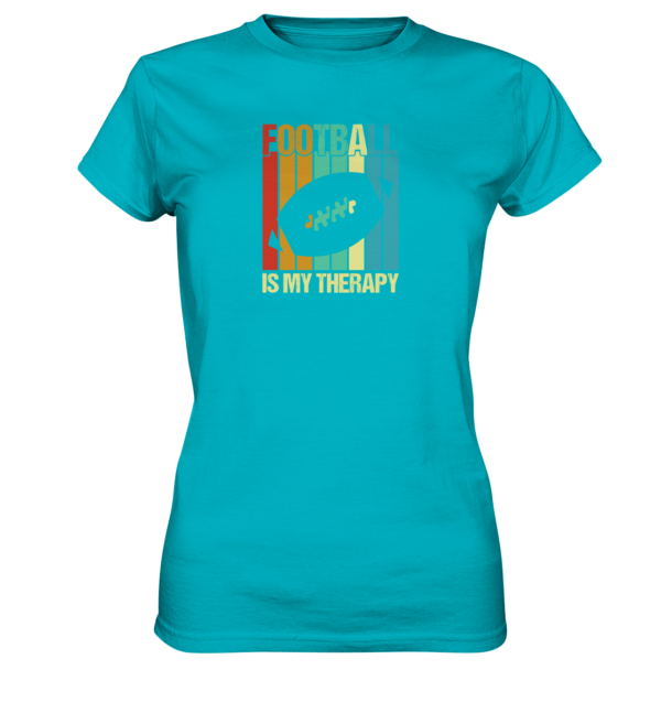 Football is my Therapy - Ladies Premium Shirt - Amfoo Shop