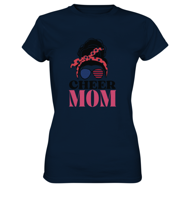 Cheer Mom Sunglases - Ladies Premium Shirt - Amfoo Shop