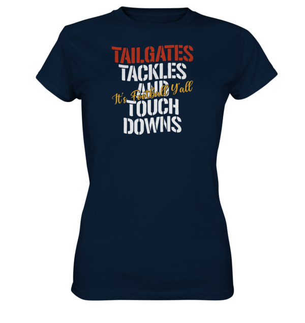 Tailgate Tackles - Ladies Premium Shirt - Amfoo Shop