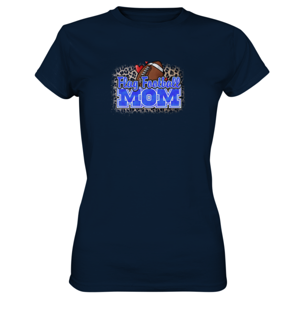 Flag Football Mom - Ladies Premium Shirt - Amfoo Shop