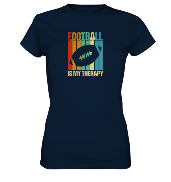 Football is my Therapy - Ladies Premium Shirt - Amfoo Shop