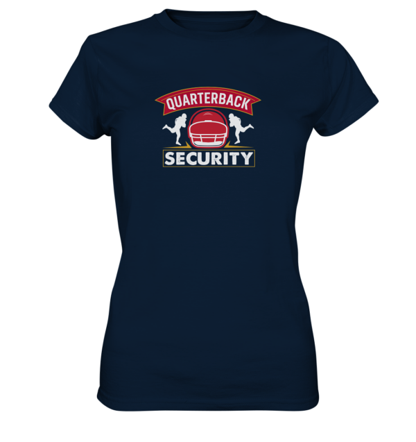 Quarterback Security - Ladies Premium Shirt - Amfoo Shop