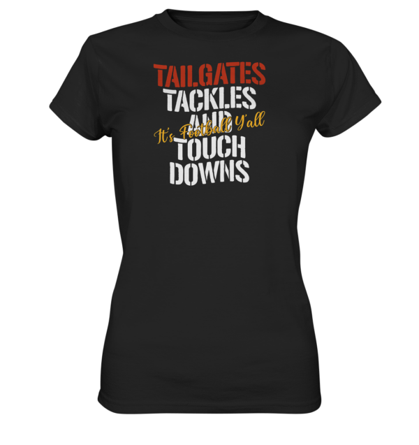 Tailgate Tackles - Ladies Premium Shirt - Amfoo Shop