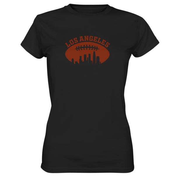 Los Angeles Football Silhouette - Ladies Premium Shirt - Amfoo Shop