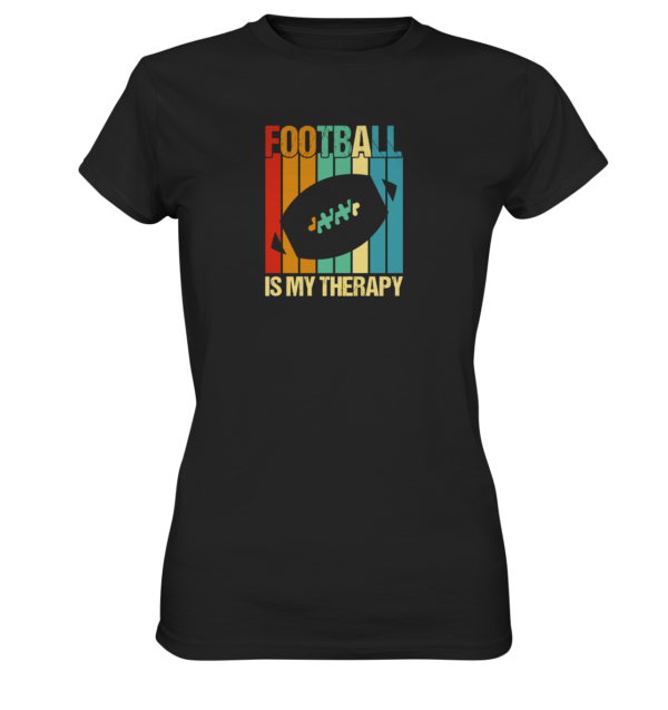 Football is my Therapy - Ladies Premium Shirt - Amfoo Shop