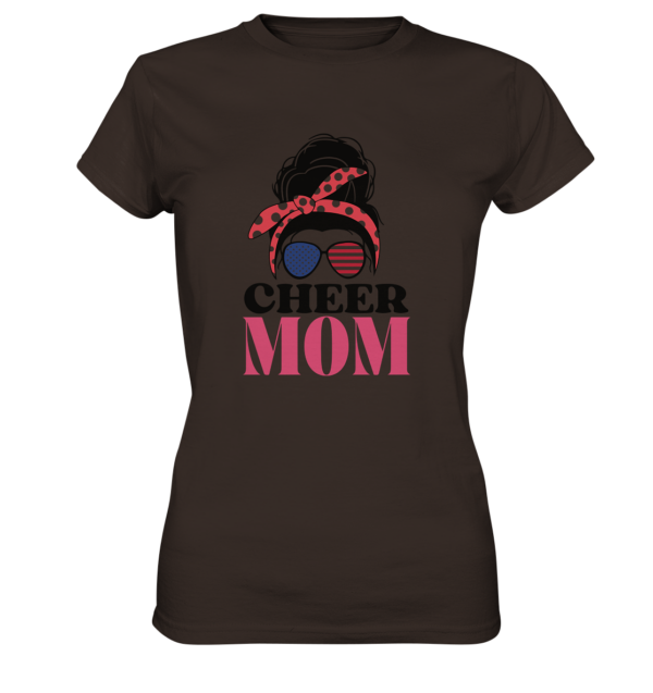 Cheer Mom Sunglases - Ladies Premium Shirt - Amfoo Shop