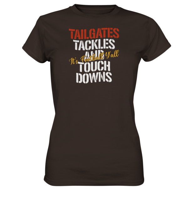 Tailgate Tackles - Ladies Premium Shirt - Amfoo Shop