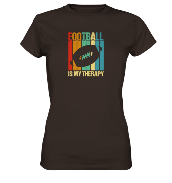 Football is my Therapy - Ladies Premium Shirt - Amfoo Shop