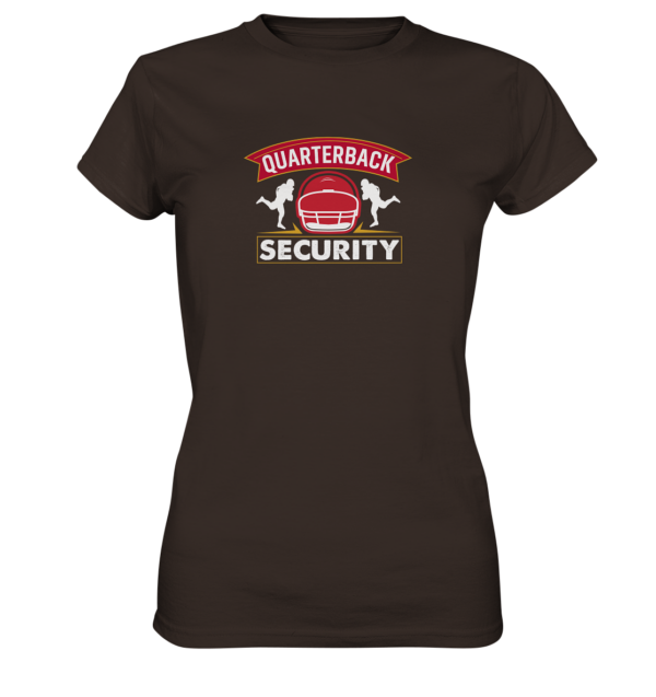 Quarterback Security - Ladies Premium Shirt - Amfoo Shop