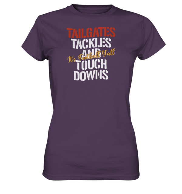 Tailgate Tackles - Ladies Premium Shirt - Amfoo Shop